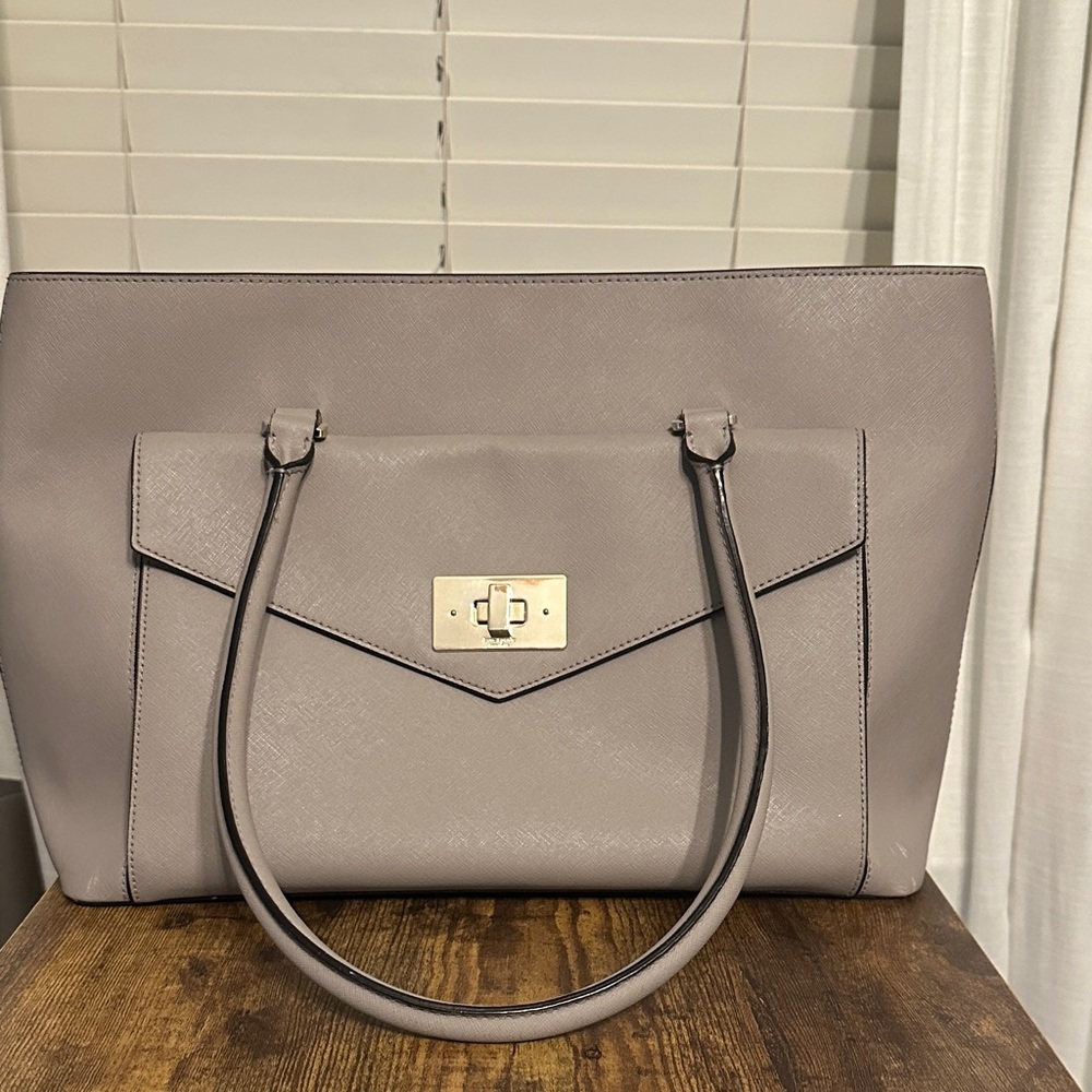 Kate Spade Gray Tote Bag